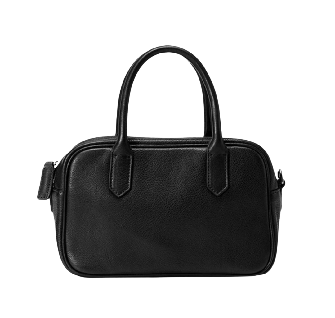 Bernsteinfarbene Mini-Tasche