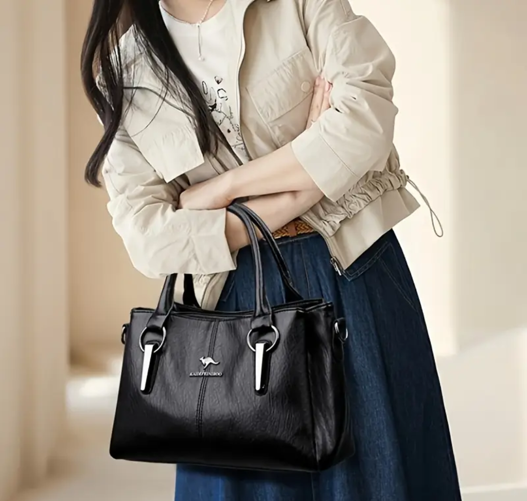Schultertasche mit Heritage-Charme