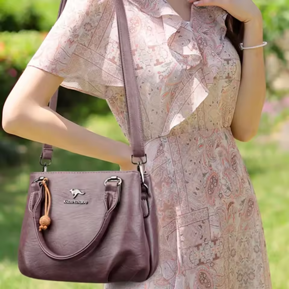 Schultertasche mit Heritage-Charme