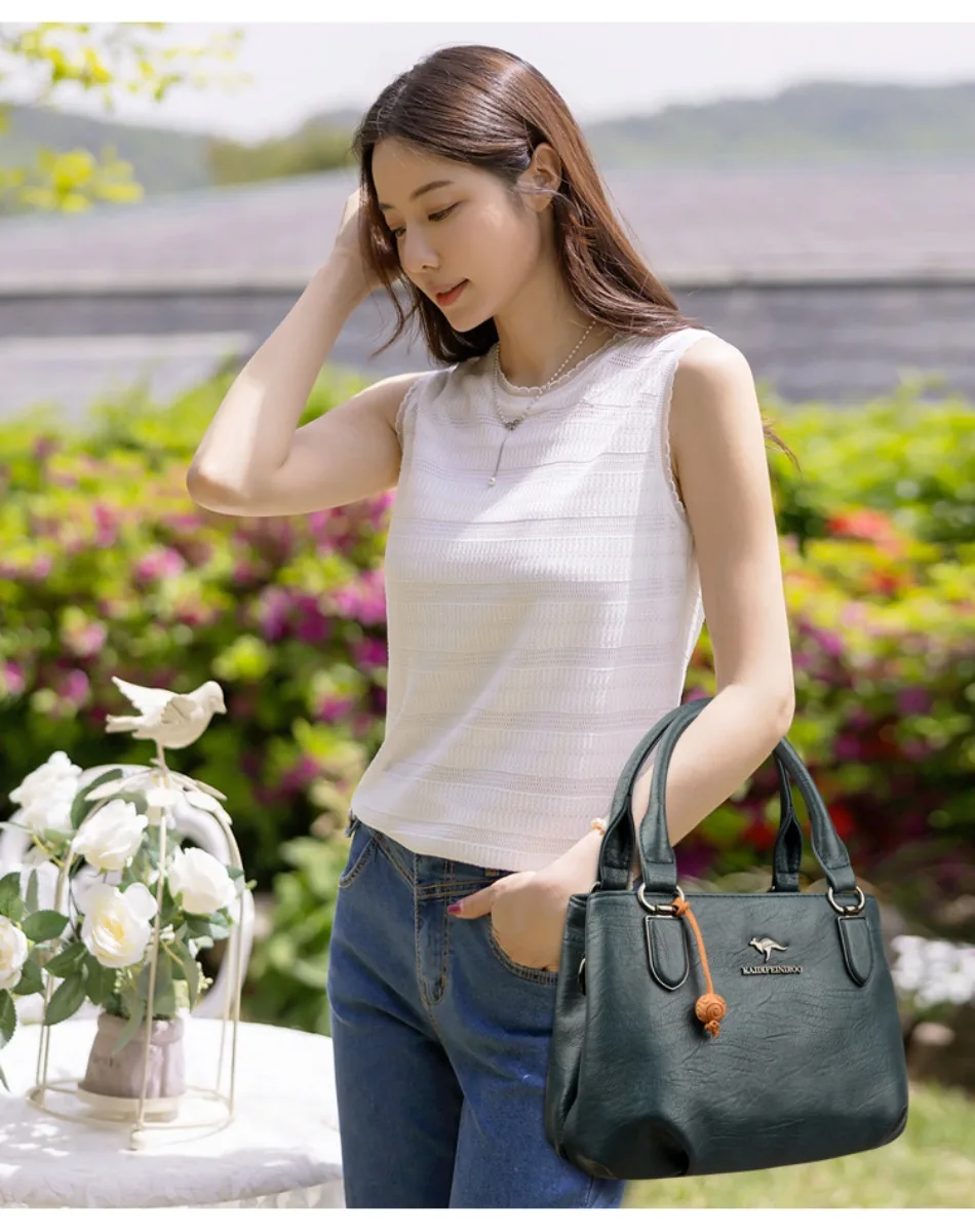 Schultertasche mit Heritage-Charme