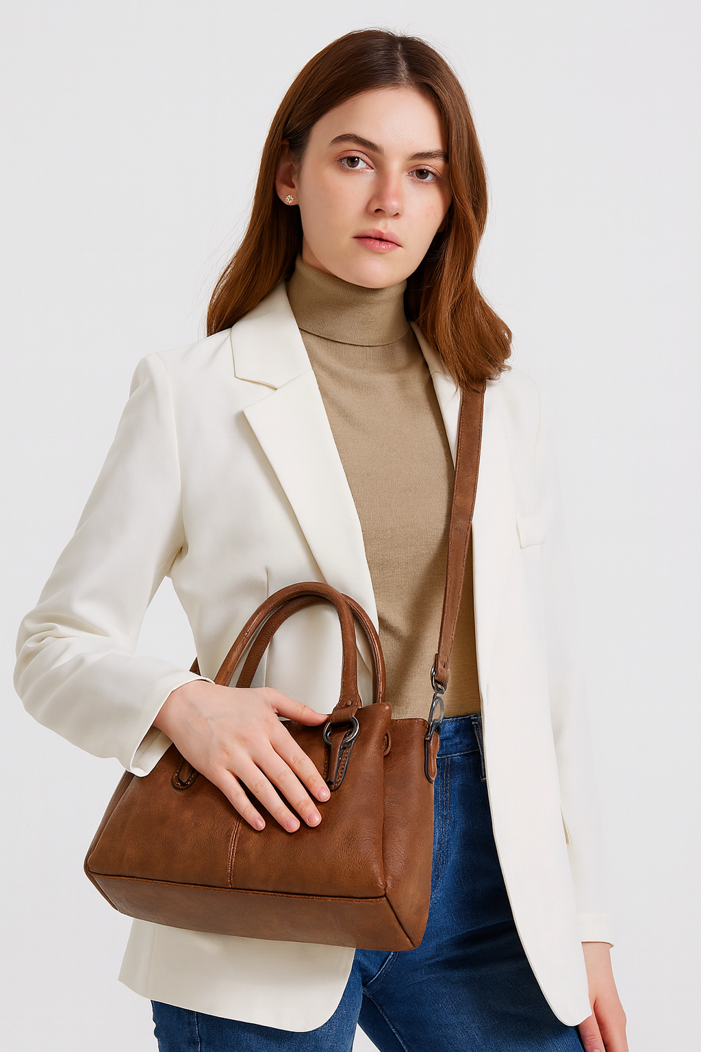 Schultertasche mit Heritage-Charme