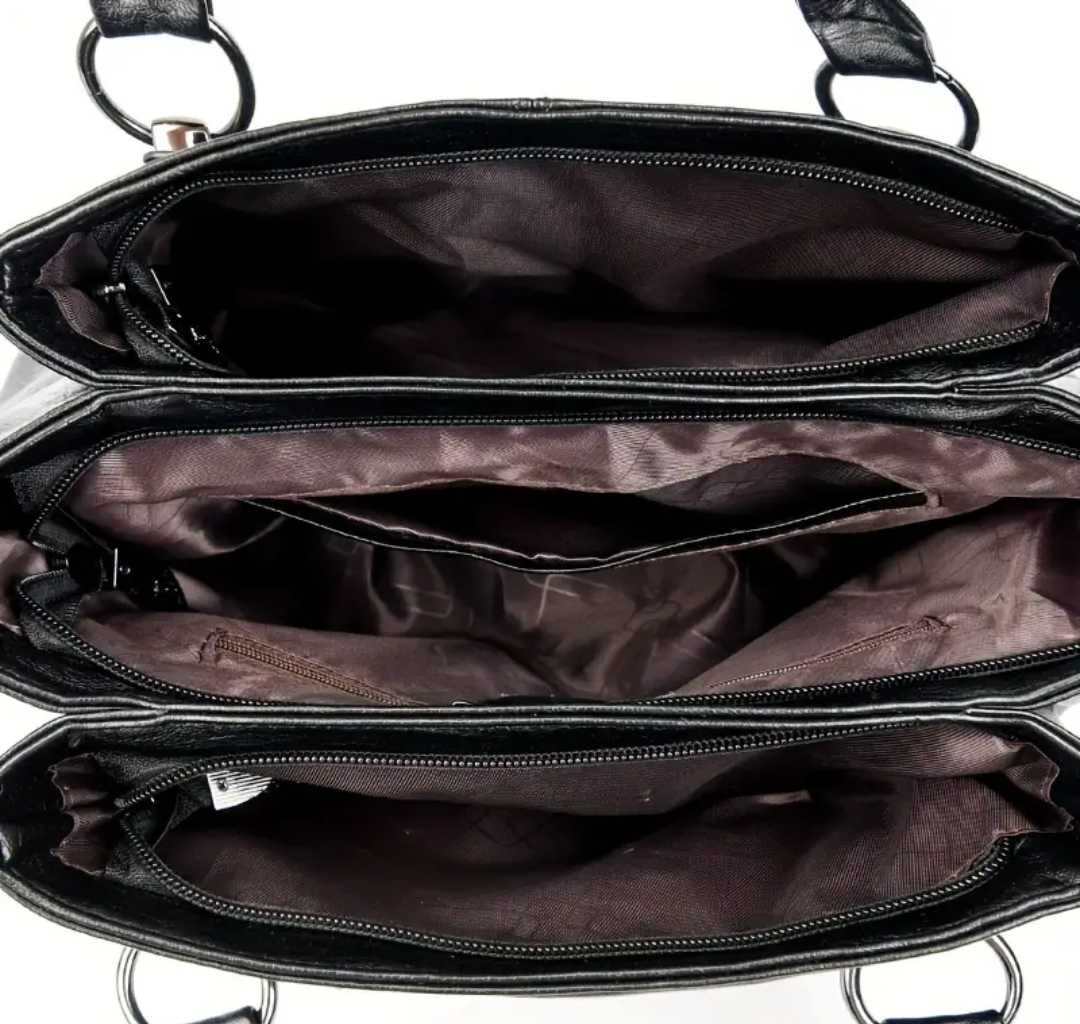 Schultertasche mit Heritage-Charme