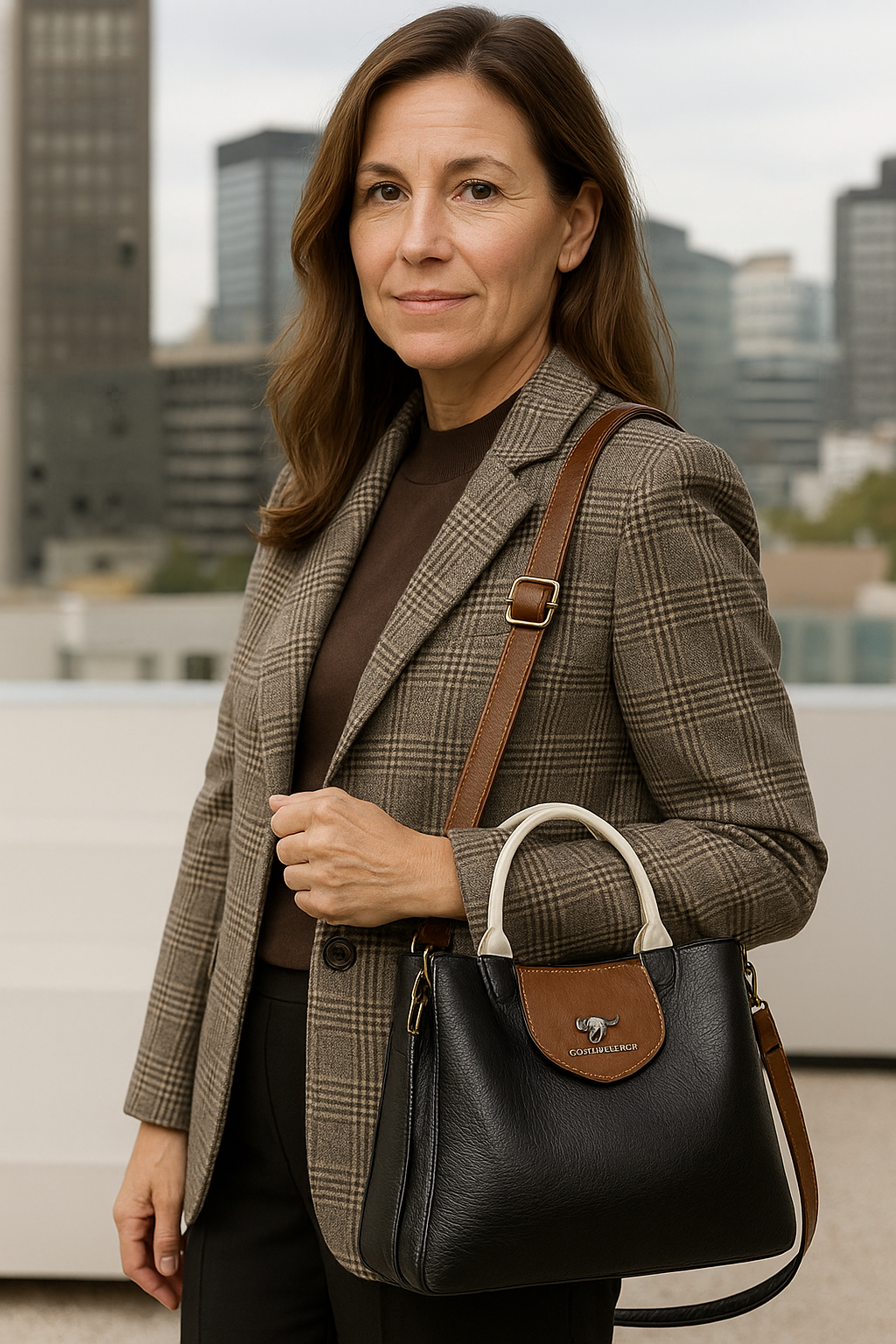Tasche mit Windsor-Charme-Griff